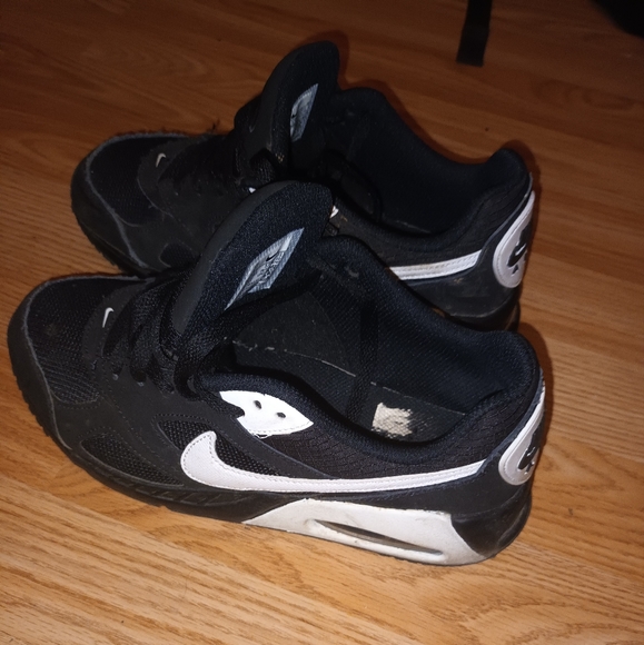 Nike Shoes - Nike Air Max 90s Black and White UK Size 5.5